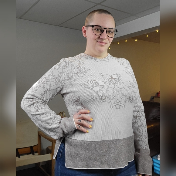 Tricot Chic metallic glitter sweater - Picture 13 of 13